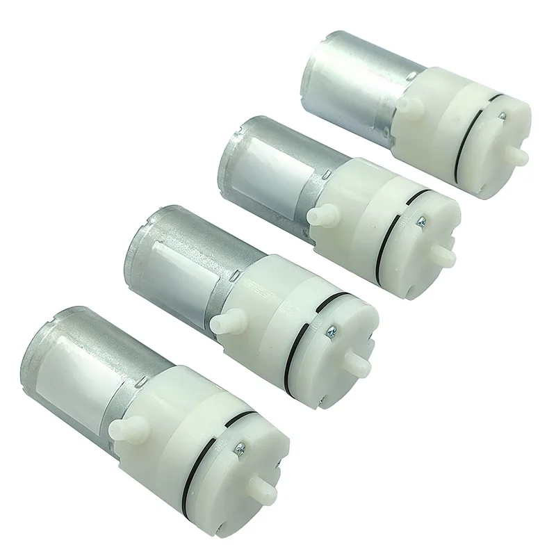 3.7V 6V 12V Mała Mini 370 Silnik Membranowa pompa powietrza Pompa próżniowa Podciśnieniowa pompa ssąca DIY Laktator Inflator Akwarium — zdjęcie 2