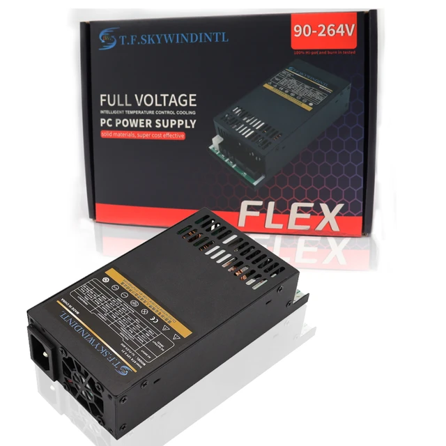 フルモジュラー1Uミニフレックスatx pc電源ユニット350ワットpc psu itxケース用velka 3 K39 - AliExpress