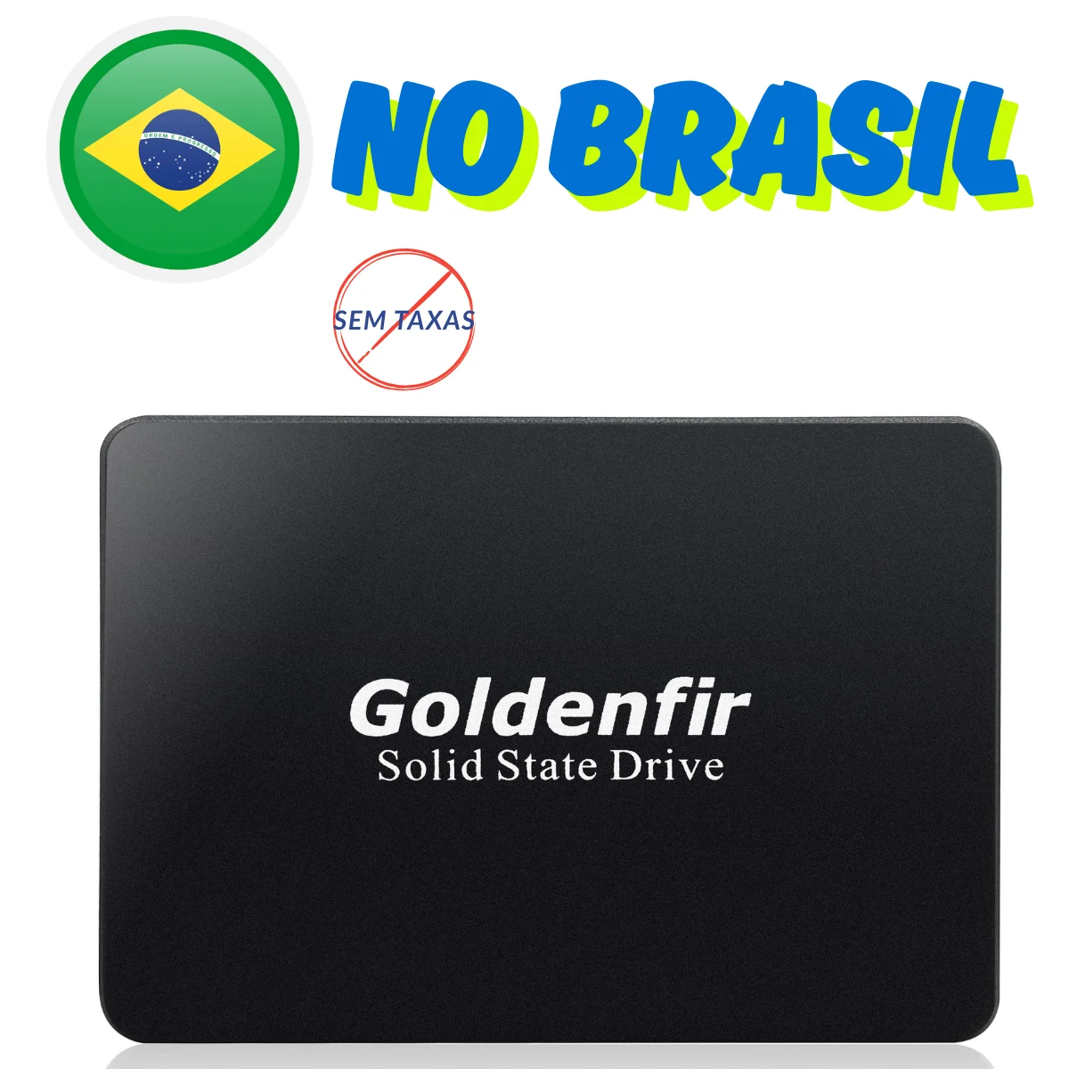 120 جيجابايت SATA3 GOLDENFIR SSD في البرازيل - بدون رسوم #1