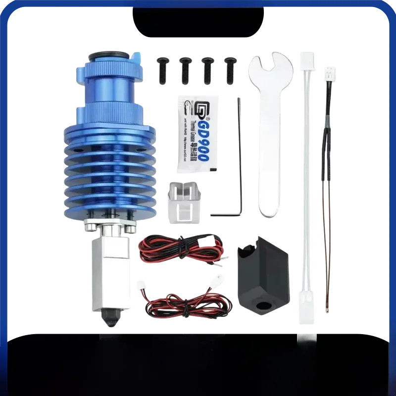 Kit Hotend de mise à niveau de tête d'impression à grande vitesse 2.0 TZ V6 pour extrudeuse haut de gamme Ender 3/ 3 PRO/ VORON 2.4 j-head Prusa Ender 3 V2/CR10
