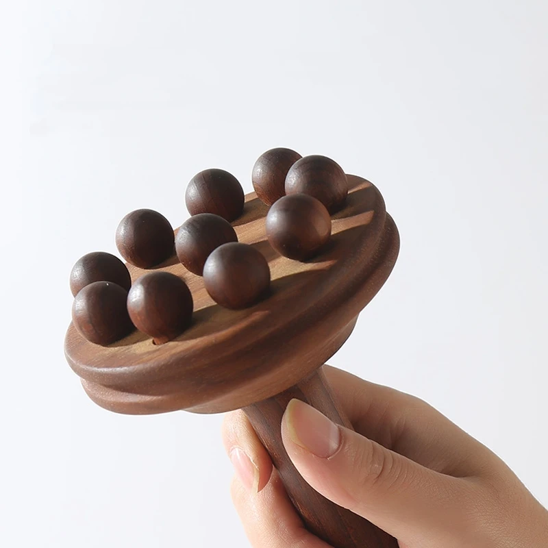 

Wood Massage Comb Brosse Cheveux Body And Scalp Trigger Point Meridians Massager GuaSha Tool Relaxation Hair Care Acupressure