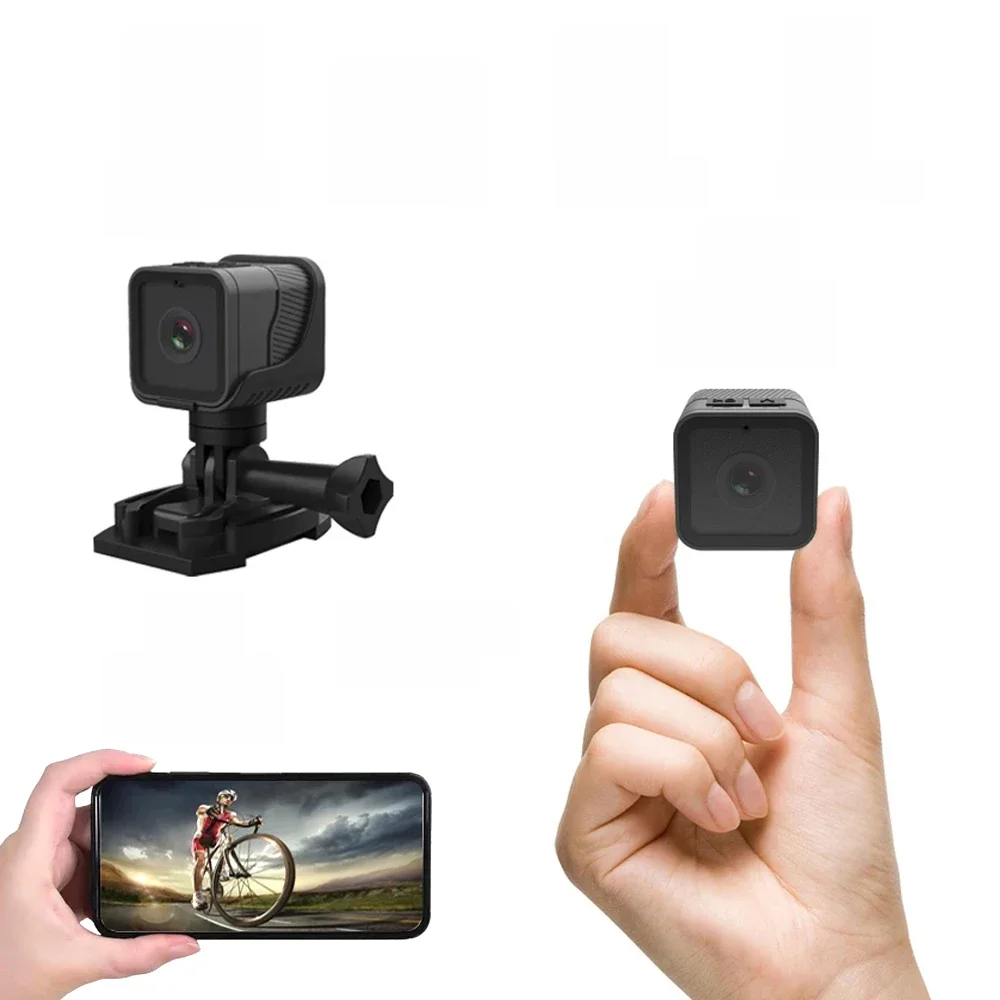 AliExpress NONE 1080p High-Definition Portable Sports Mini Camera With Hotspot WiFi Waterproof Camera, Motorcycle And Bicycle Driving Recorder