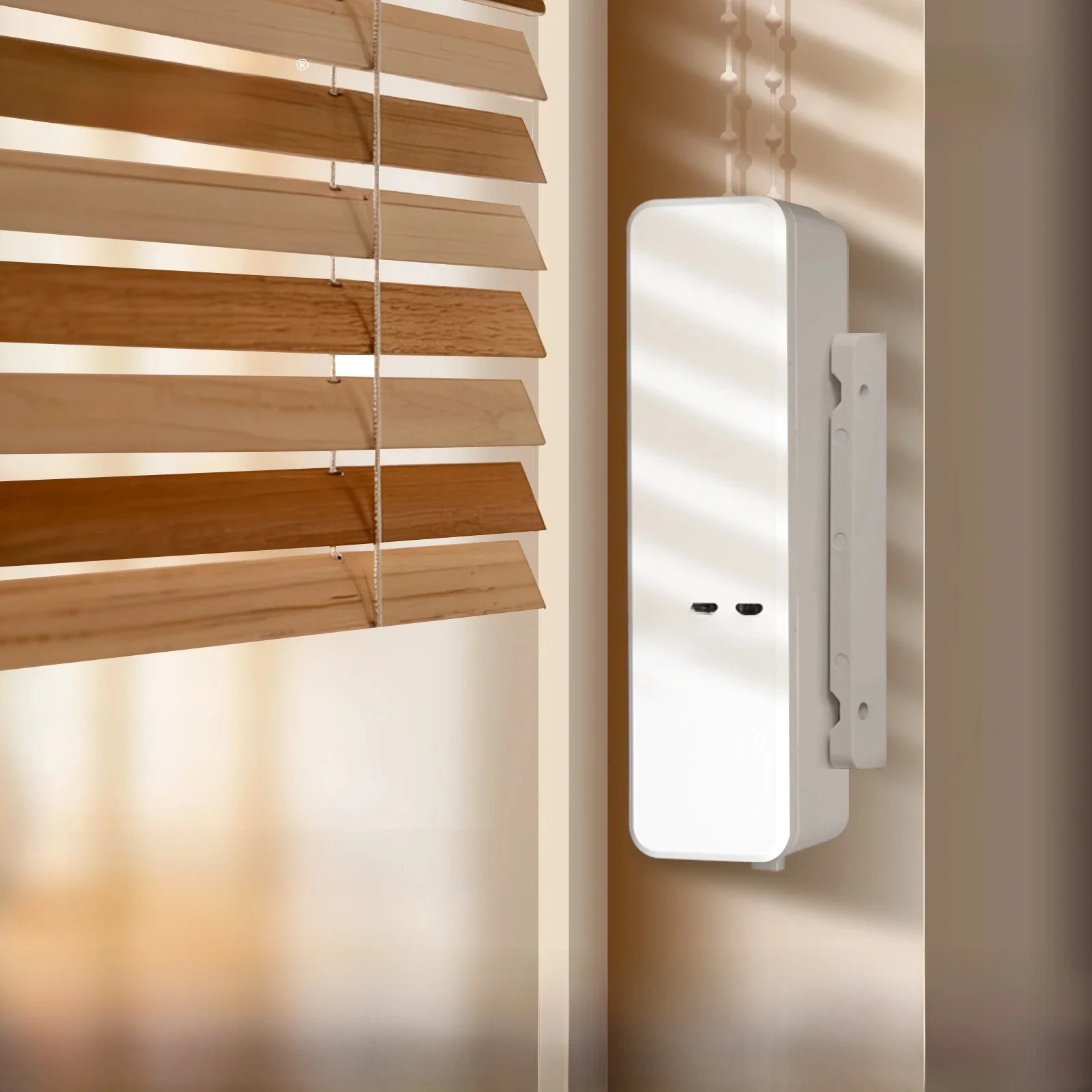 MOES Tuya Zigbee rolety łańcuchowe inteligentna elektryczna zasłona zasłonowa silnik napędowy bateria litowa kontrola aplikacji z Alexa GoogleHome (Chain Motor) — Zdjęcie 2 z 2