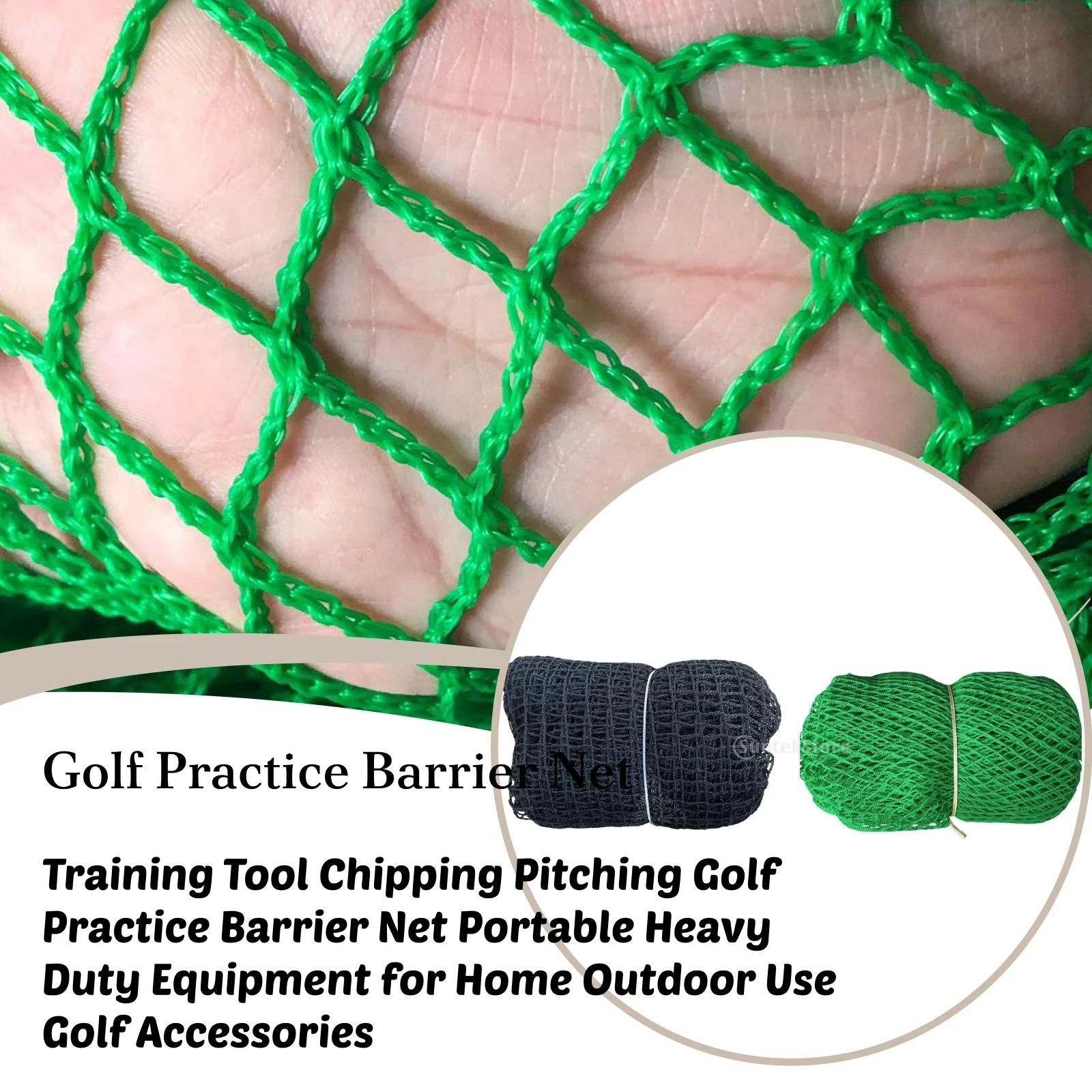 

Training Tool Chipping Pitching Golf Practice Barrier Net Portable Heavy Duty Equipment for Home Outdoor Use Golf Accessories