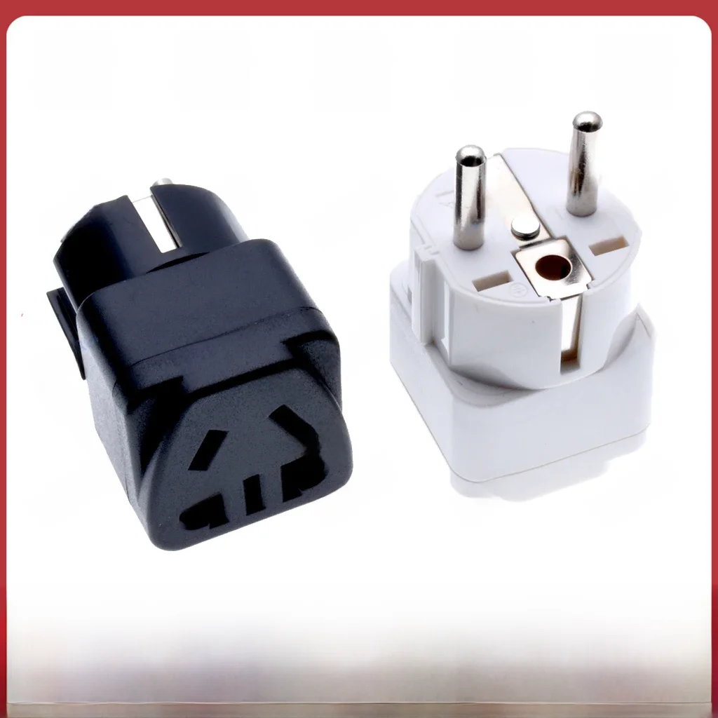 Adapter wtyczki UE CN AU Australia Typ I do typu F Gniazdo wtyczki zasilania podróżnego Europejski koreański adapter konwersji — zdjęcie 2