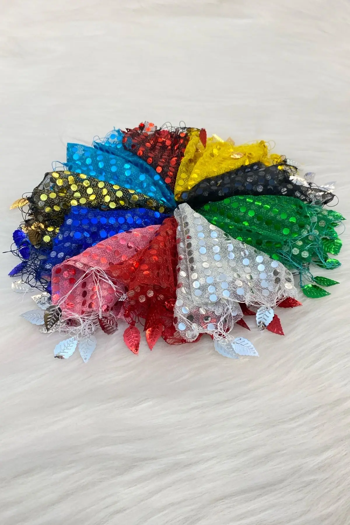 Mixed Color Sequin Halay Wipes, Bride Groom Wedding Bridesmaids Halim Sword Engagement Circumcision Handkerchief 10