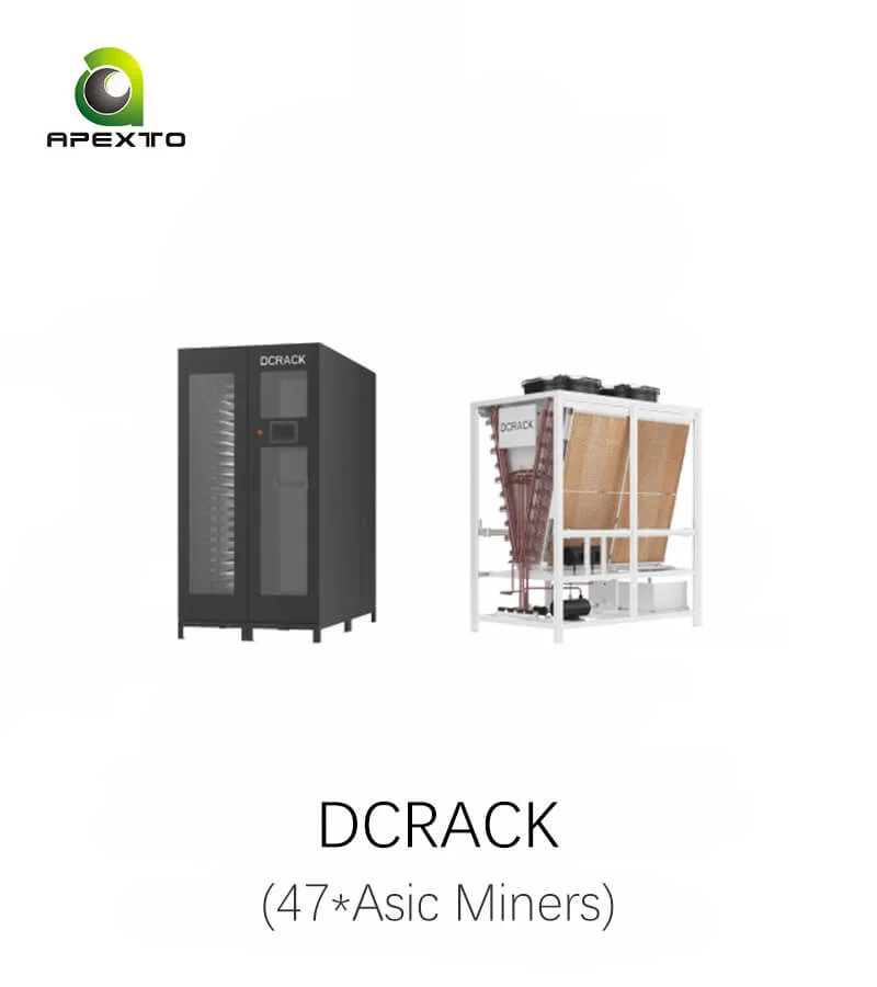

ORIGINAL Bitmain DCRACK 36kW Air Cooling Cabinet for 47 Classic Asic Miners Support Bitcoin Mining Rig Server FAST SHIPPING