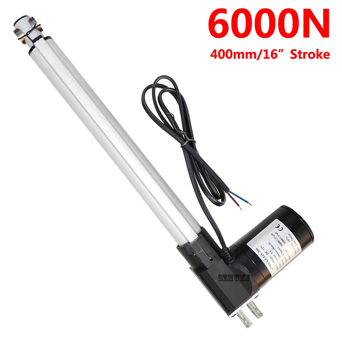 

DC 12V Multi-function 400mm 16" Stroke Linear Actuator Motor 6000N 1320lbs Max Lift Auto Car RV Door Opener Bed Lift Table Tools