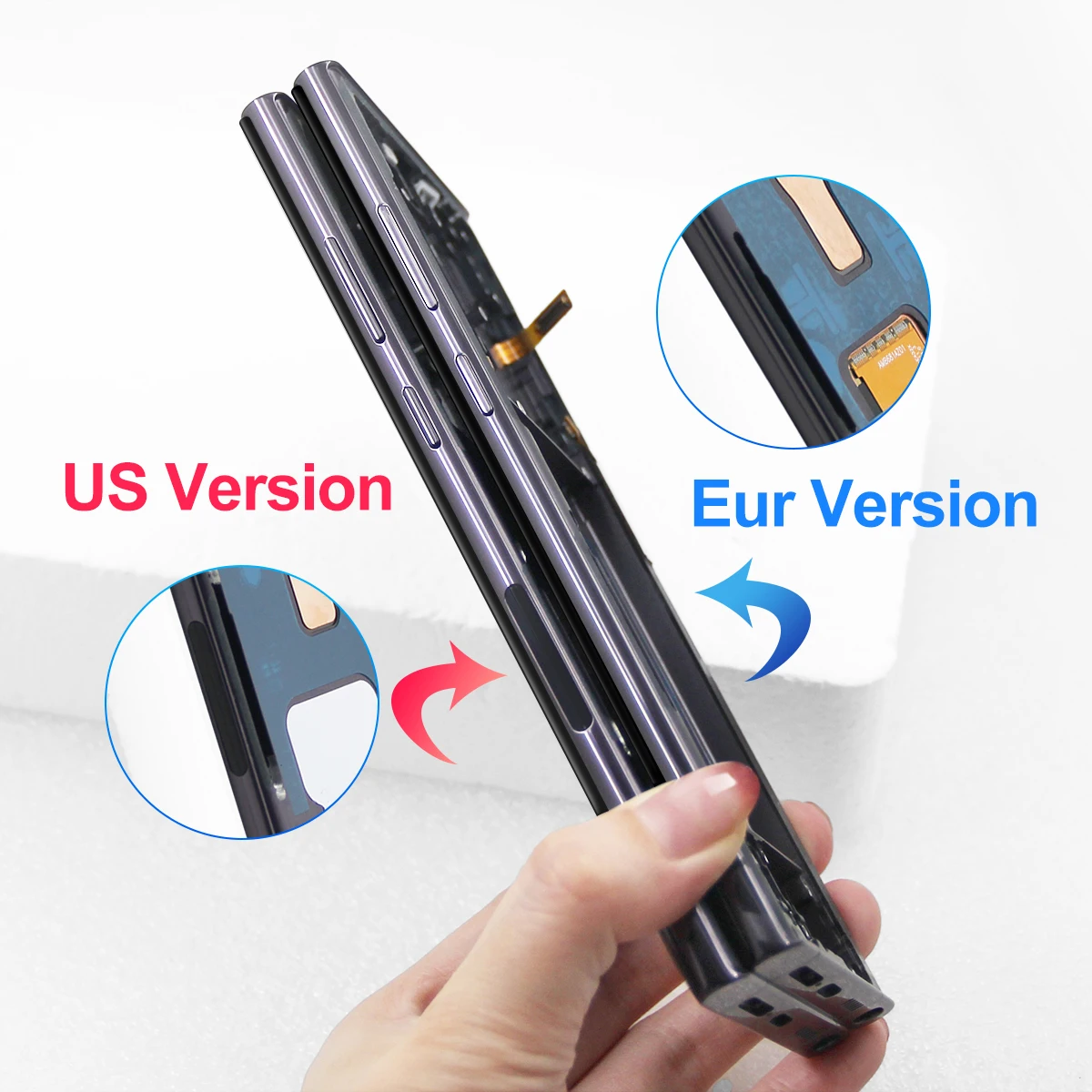 S23 Ultra Screen Assembly for Samsung S23 Ultra S918 SM-S918B SM-S918U Lcd Display Digital Touch Screen With Frame Replacement