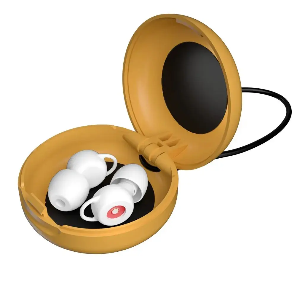 Ruído cancelando tampões reutilizáveis, tampões auriculares para dormir, redução de ruído, 16 Db-30Db, 4 tamanhos Earbase