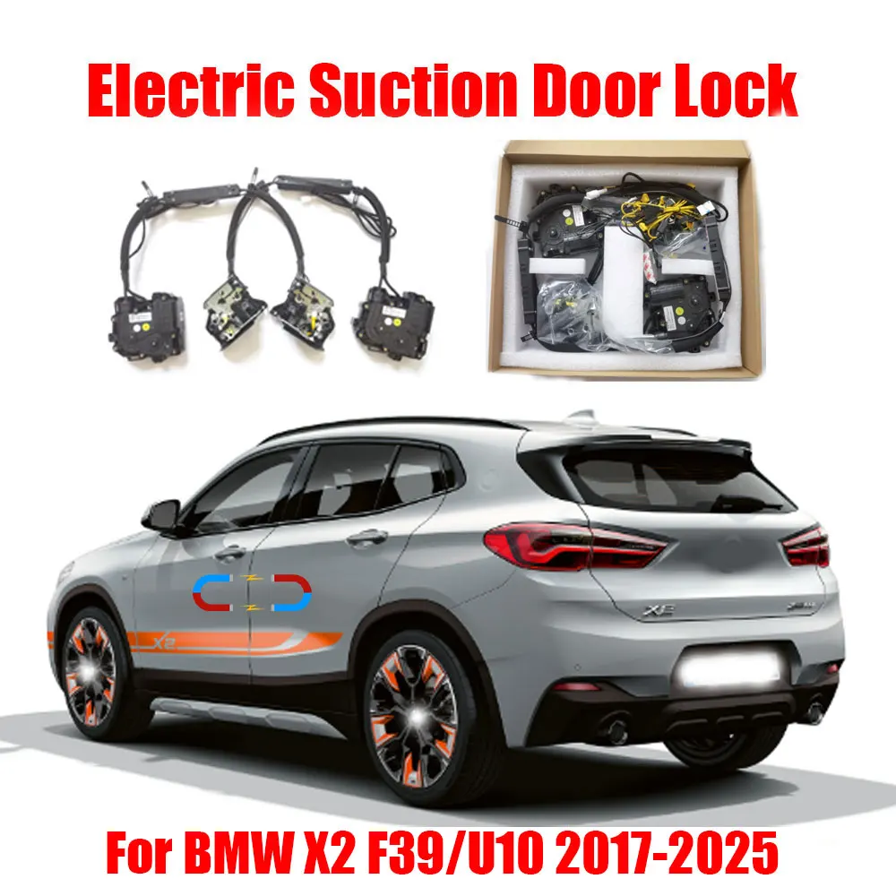 

For BMW X2 F39/U10 2017-2025 Car Electric Suction Door Power-assisted Closing Door Soft-close Function