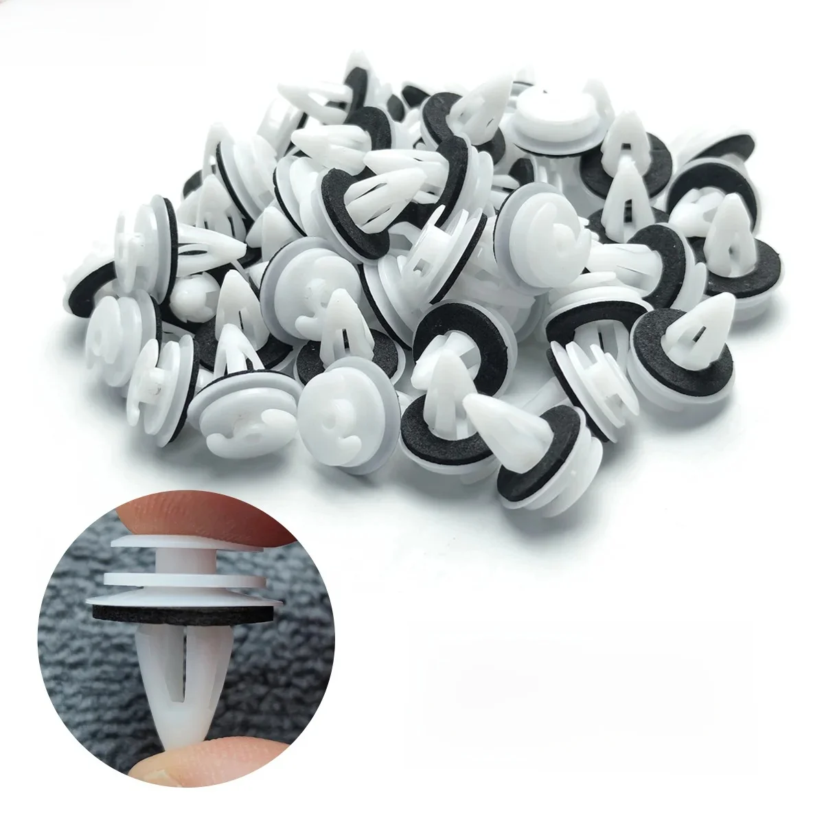 Universele Auto Clip Deur Panel Clips Auto Fastener Clip voor Citroen C4 C5 C3 voor Peugeot 206 207 208 308 408 Accessoires - afbeelding 2