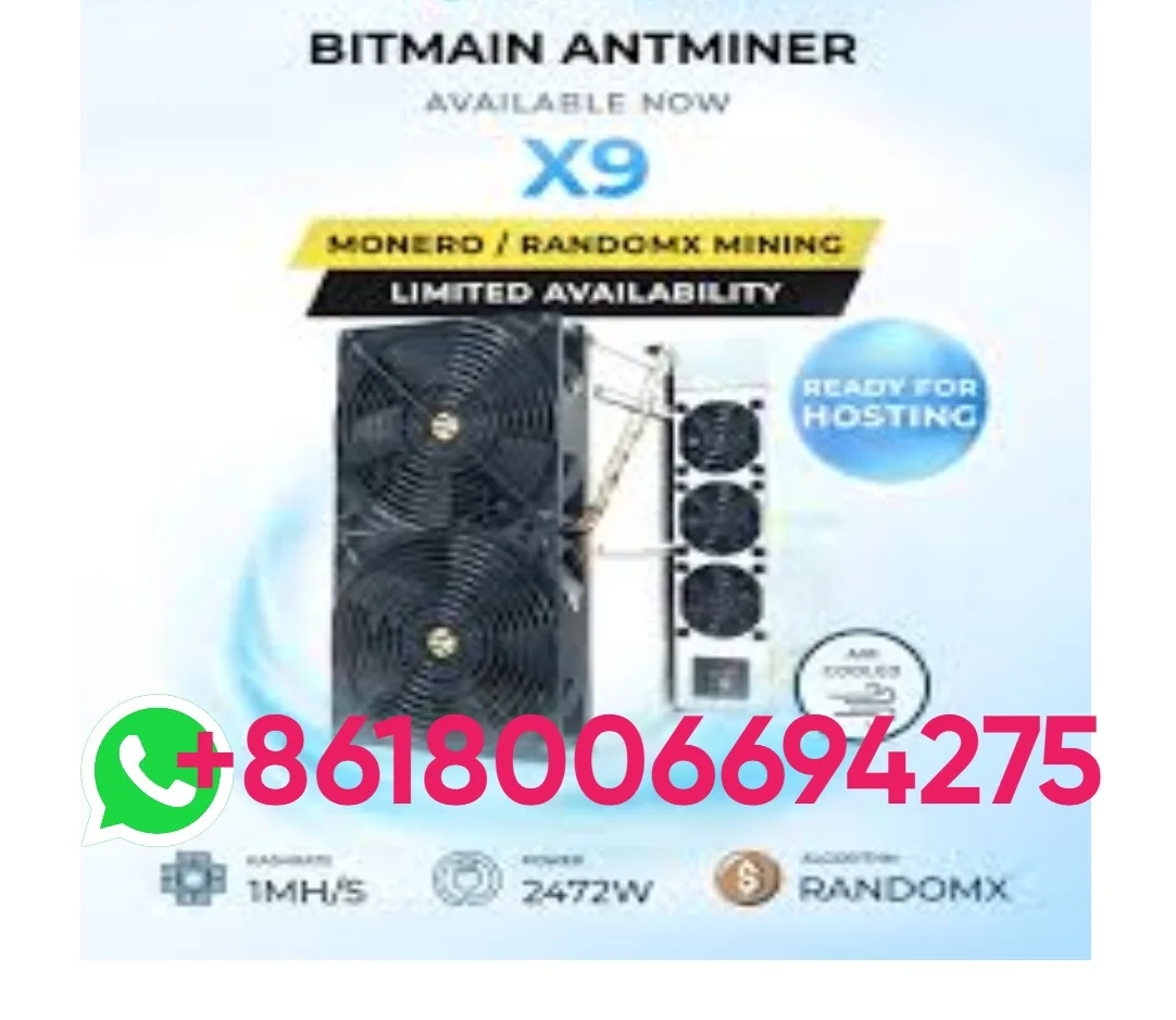 

B. BUY 2 GET 1 FREE Bitmain Antminer X9 1MH/S 2472W XMR (Monero) Miner