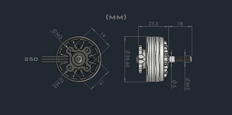 نموذج طائرة بدون طيار بدون فرش ، محرك منافس ، 3-6S ، Φ5mm ، طائرة FPV ، طائرة حرة رباعية ، طويلة المدى ، بمحرك طويل المدى ، يهو ، #3