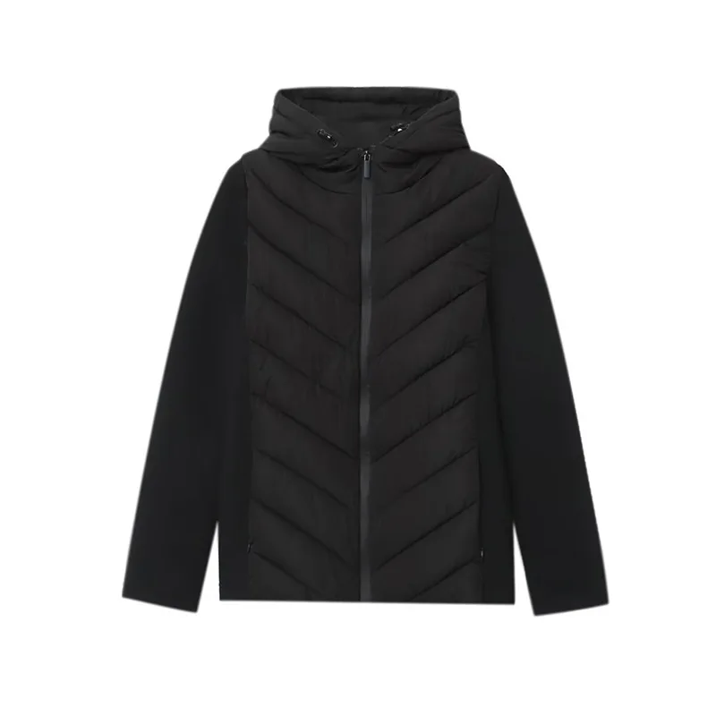 Women Hooded Quilted Padded Vest Zip Up Sleeveless Slim Waistcoat Lightweight Warm Winter Casual Layering Outerwear Gilet