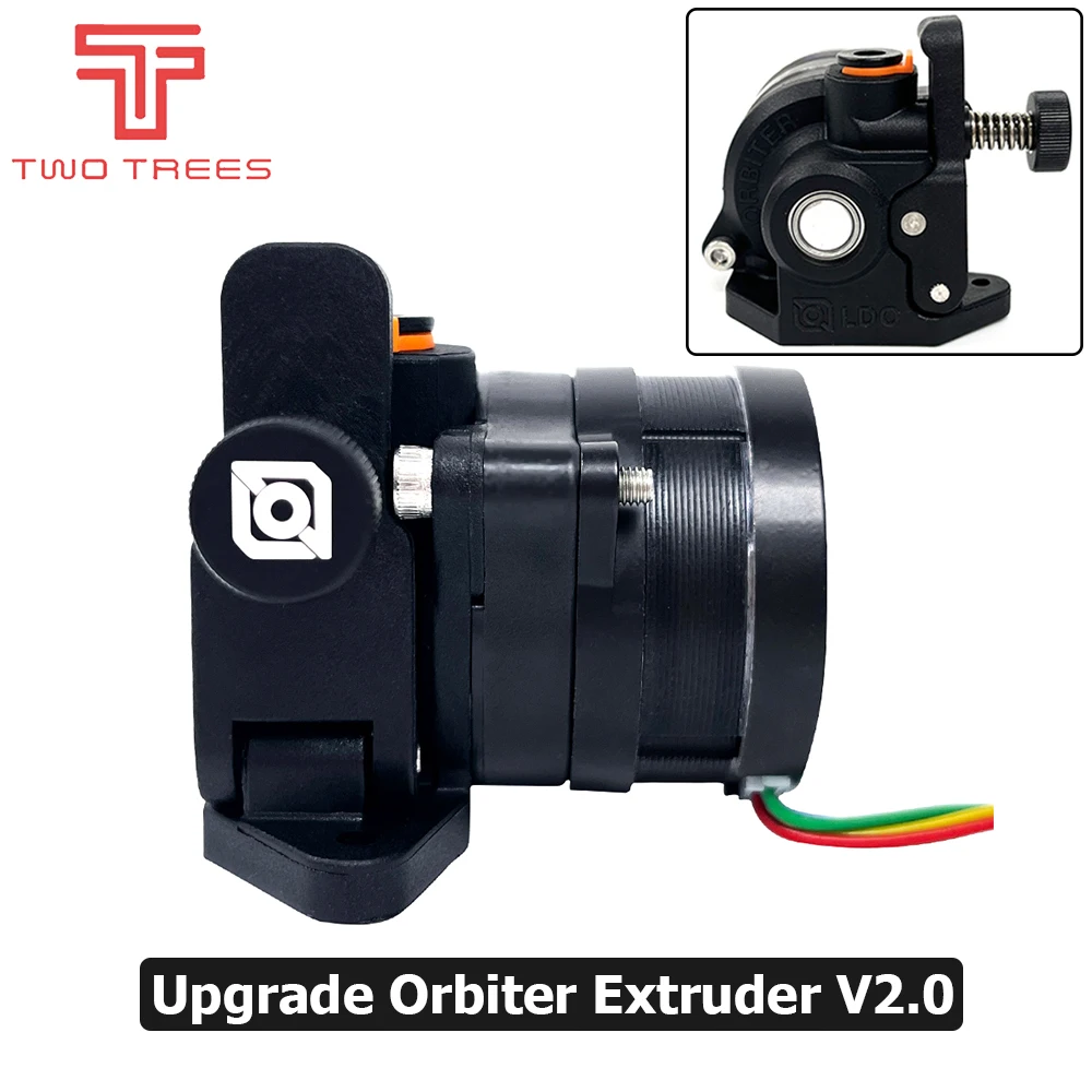 

Twotrees Upgrade Orbiter Extruder V2.0 with Motor Cable Dual Gear Direct Drive For Voron 2.4 CR10 Ender 3 V2 PRO 3D Printer Part