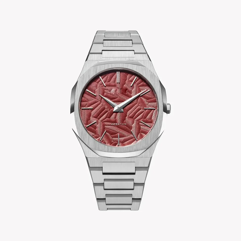 

5ATM All Stainless Steel 40mm Untra Thin Minimalist Men Quartz Watch With Original Logo