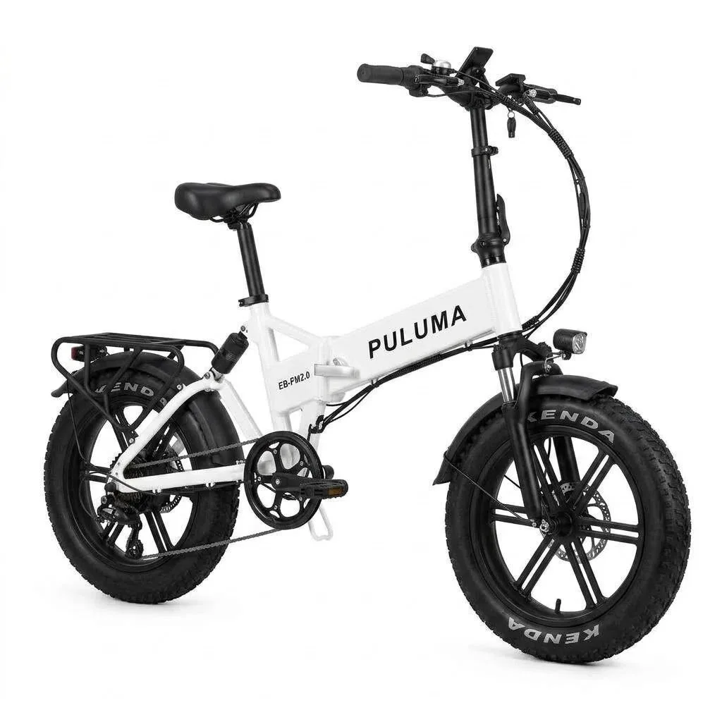 EB FE-2.0 Faltbares Elektrofahrrad für Erwachsene, 750W Motor, 48V 15Ah Abnehmbarer Akku, 20-Zoll Breitreifen-Elektrofahrrad, Allterrain-Elektrofahrrad