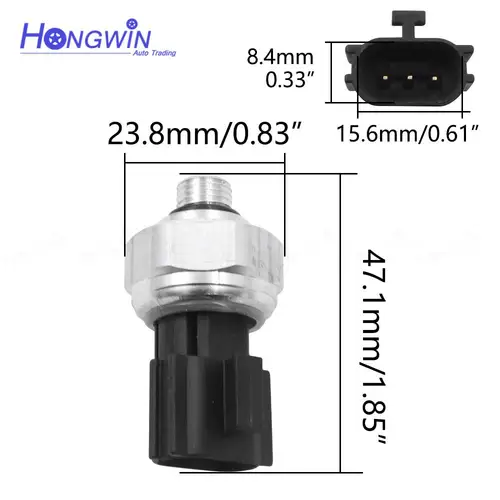 Imagen 2 del producto 97721-3K000 Sensor de interruptor de presión A/C con conector para Hyundai Elantra Santa Fe Accent Tucson Kia Optima Soprtage 97721-1G000