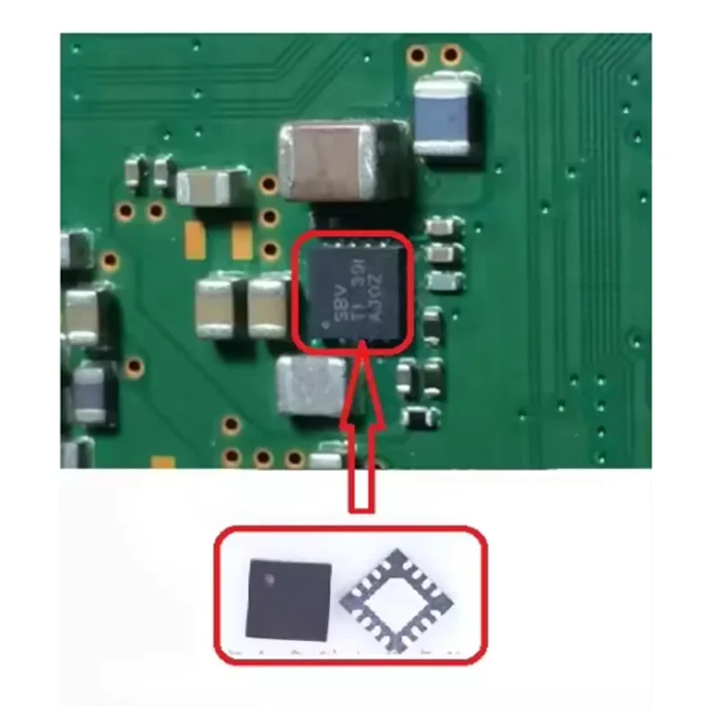 5-100 sztuk, nowy towar w magazynie, układ scalony SBV TLV62090RGTR do PS5 / PS4 Slim, układ scalony regulatora napięcia SMD, SBV QFN-16, montowany na płycie głównej. — zdjęcie produktu 6