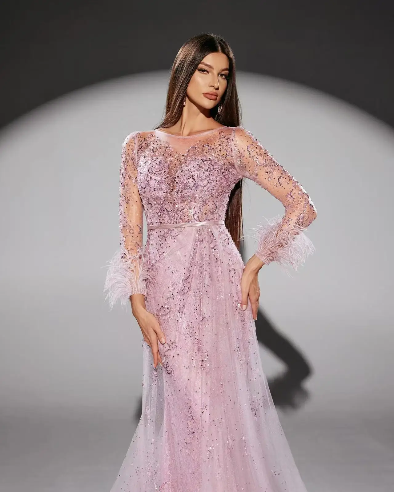 فساتين شاليمار تشانغ الوردية موضة فستان سهرة مثير فستان حفلات فاخر للنساء حفل زفاف التخرج رسمي مخصص