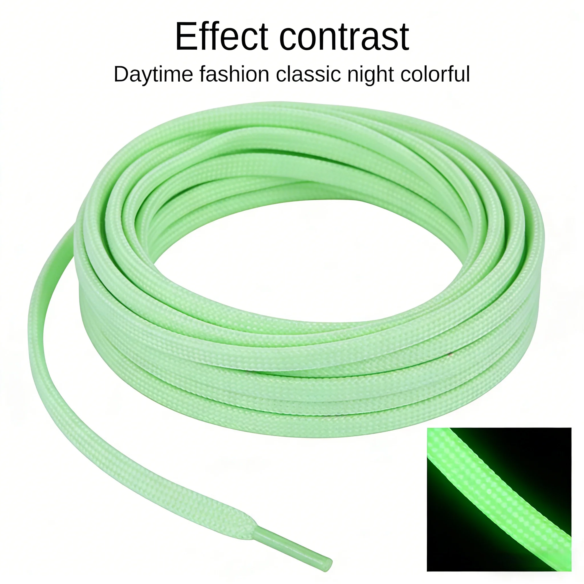 

Cool Gift Set: 3 Pairs of Super Bright Glow in Dark Shoelaces, Novelty & Fun