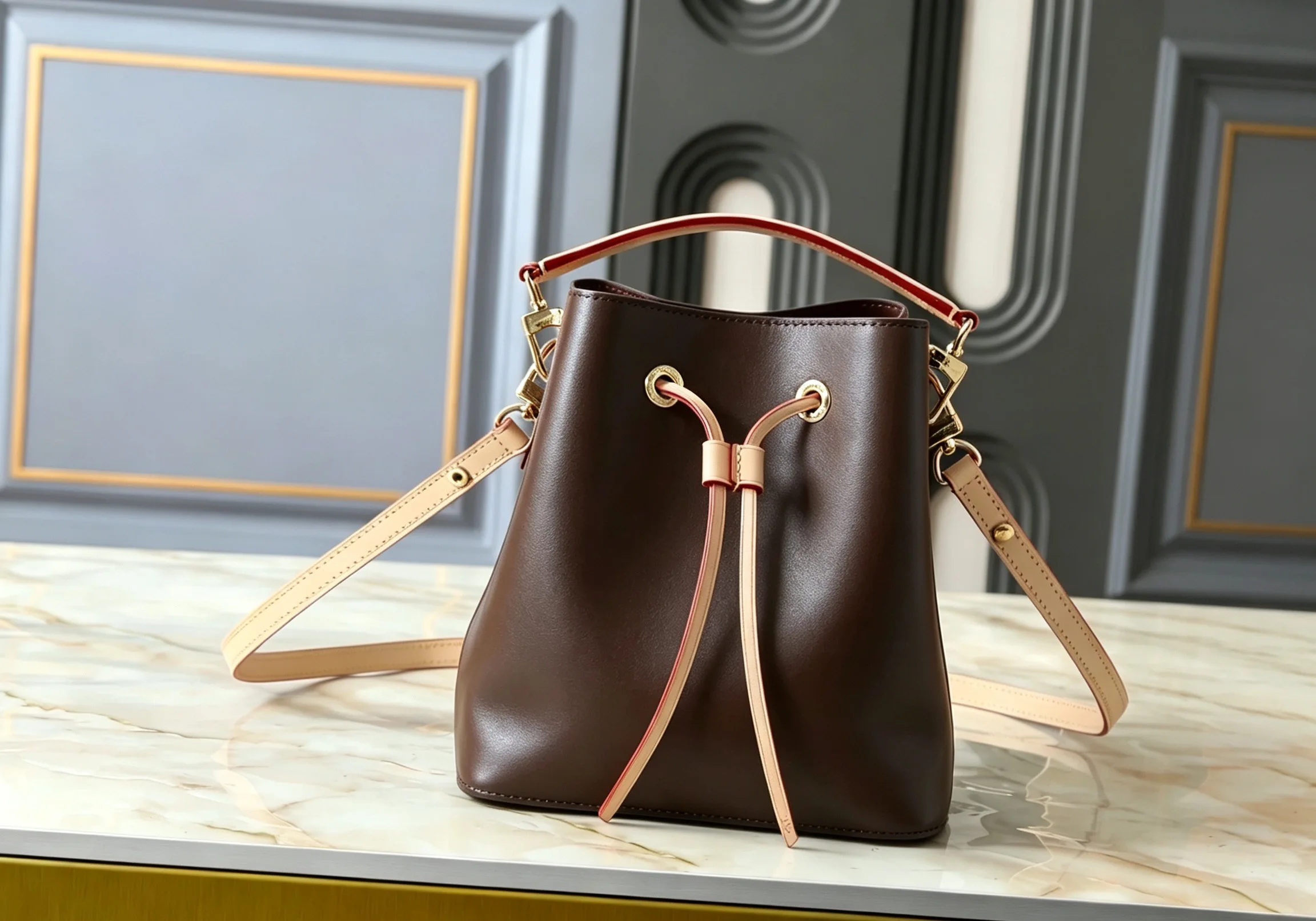 

Timeless Elegant Soft Grain PU Handbag Understated Luxury All Match Women Daily Bag 20-20-13CM