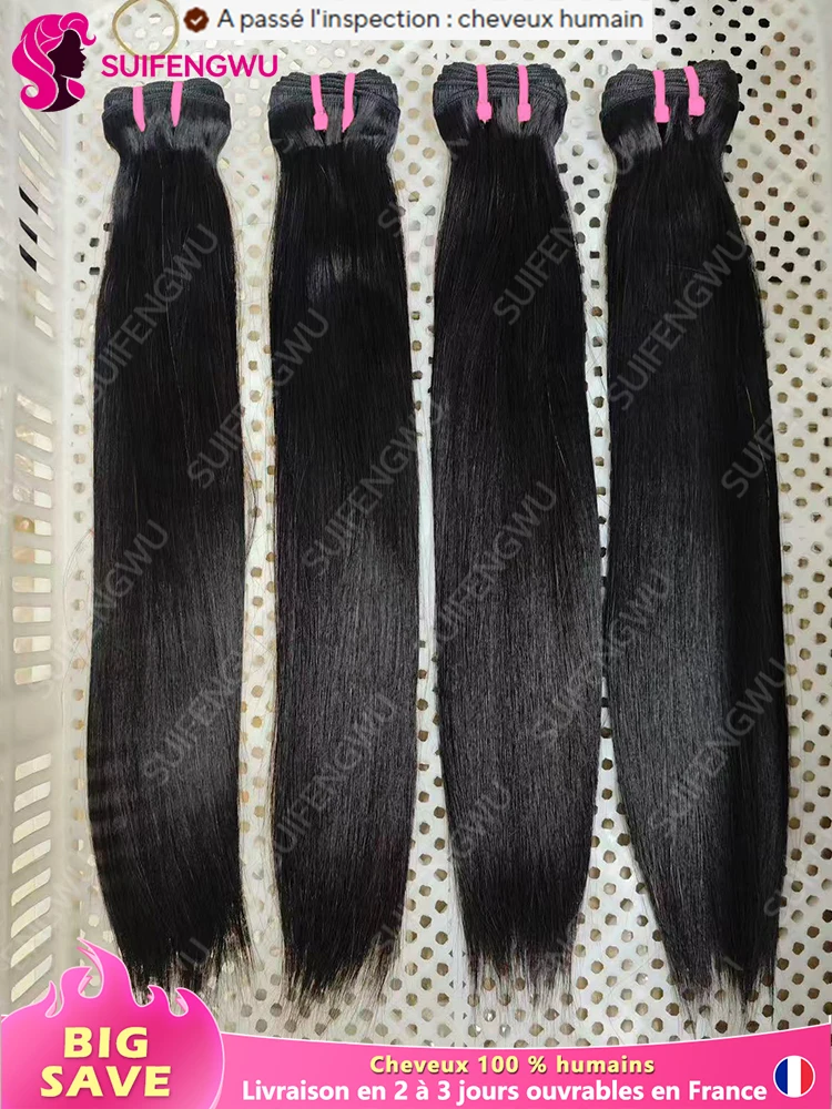 15A Tissage cheveux humains Vietnamese extension 100% Raw Cheveux Humain Tissage Humain Hair Humains Femme 1/3/4 PCS Meche