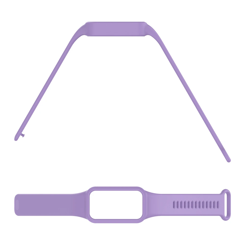 샤오미 스마트 밴드 9 액티브 프레임 팔찌 케이스, 레드미 밴드 3 스트랩 스포츠 시계 밴드, 소프트 TPE 손목 베젤