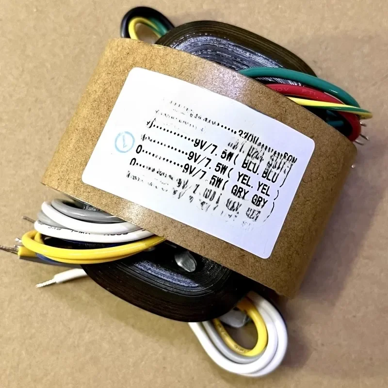 Transformateur R Core 20W R20 9V, 230V à 4x9V, bouclier personnalisé en cuivre, pré-décodeur pour écouteurs, alimentation Audio DAC