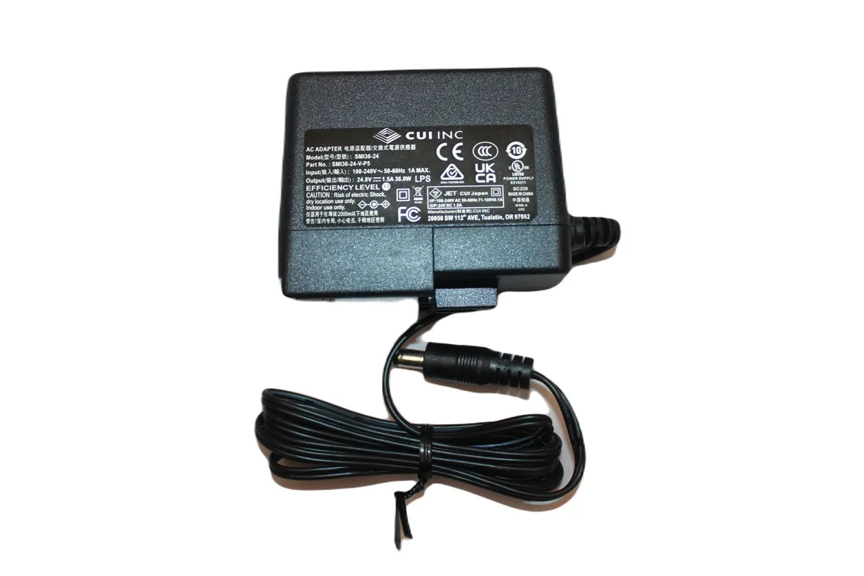 CUI SMI36-24-N-P5 catu daya AC/DC, ITE, 1 Output, 36 W, 24 VDC