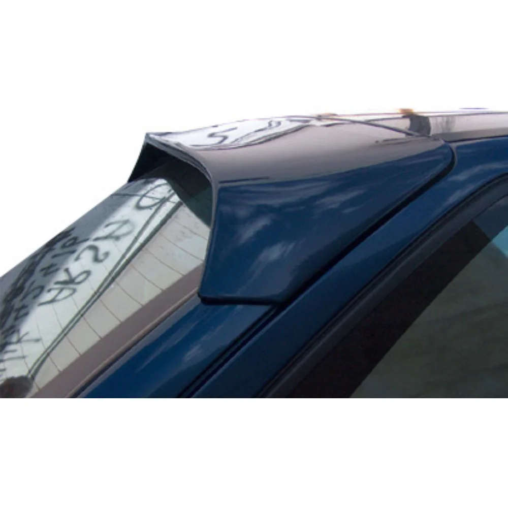 For Opel Astra F  Glass Top Spoiler Fiber Material Rear Roof Spoiler Wing Trunk Lip Car Styling Competible Tuning Parts