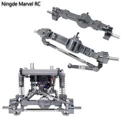 Aluminum Alloy Front And Rear Door Axle CNC Anodized Remote Control Axle For 1/12 MN MN99S MN98 D90 D91 D99 D99S MN90 Parts