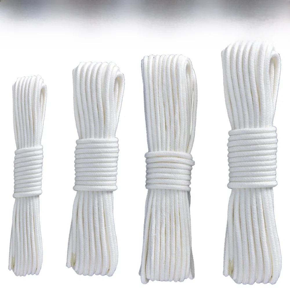 Mèche d'Arrosage existent avec Corde en Coton, 4/5/6/8mm, user inière de Vacances, Système de Bricolage