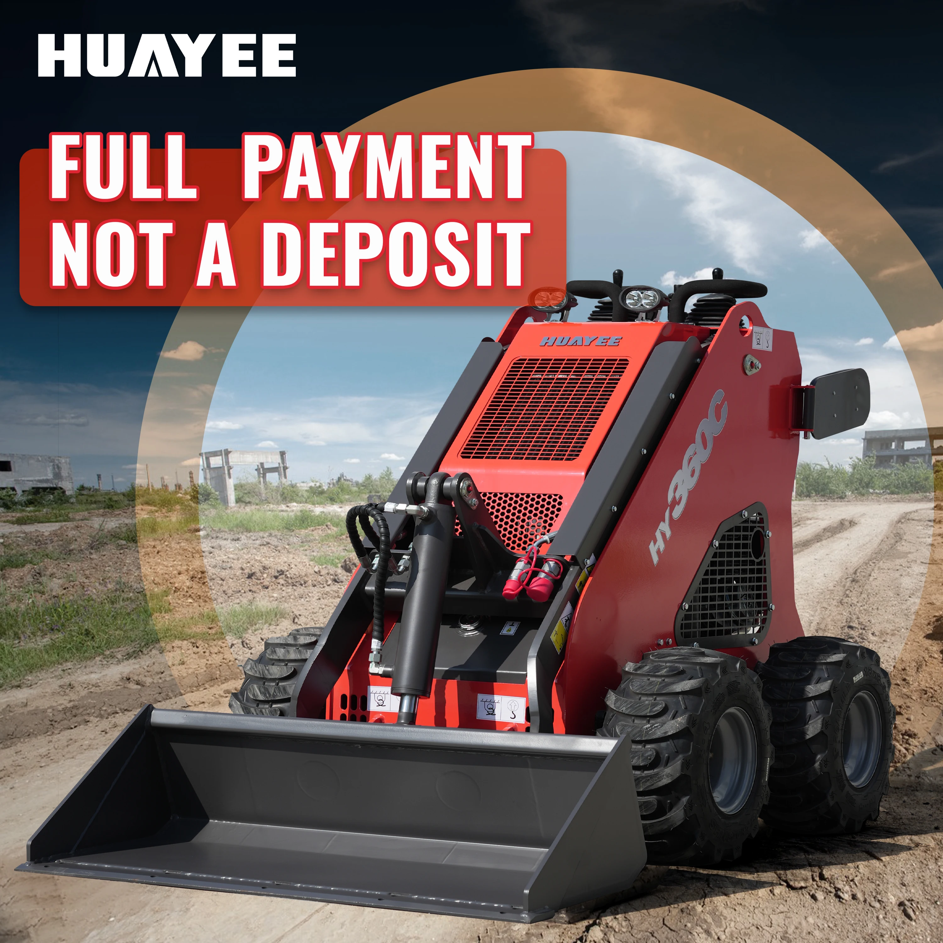 미니 도저 전액 결제, 보증금 없음 |   정원, 농장 및 조경용 소형 휠 로더