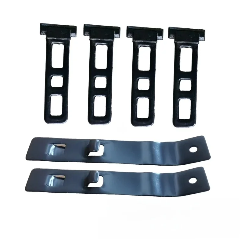 2/4/6 Stuks Geschikt Voor Scania Truck Cover Rubber Strips En Vaste Ijzeren Bracktes Oem 1383858 1383520 1377601 1377600 1358343 - afbeelding 2