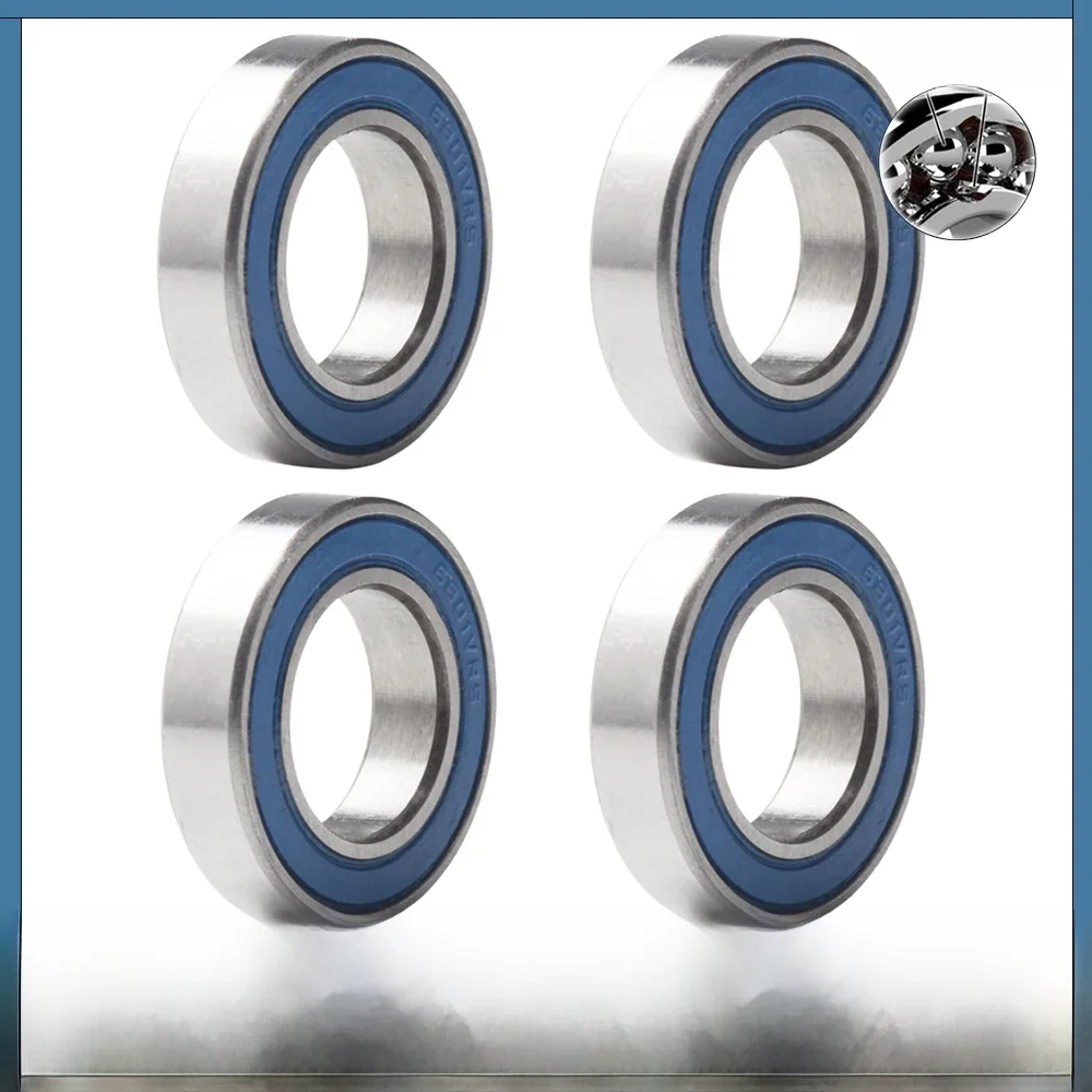 AliExpress FUSHI 6801 2RSV MAX Bearing 12*21*5 mm 4Pcs Full Balls Bicycle Pivot Repair Parts 6801 2RS RSV Ball Bearings 6801-2RS 6801LLU
