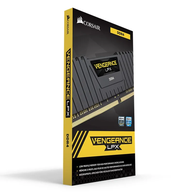 Imagem -06 - Jogo 3200mhz 2133mhz 2400 2666mhz Ram Pc425600 21300 19200 Ram da Memória do Desktop de 17000 Ram da Vingança de Corsair Lpx Ddr4 8gb 16gb