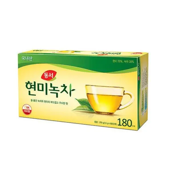 동서식품 현미녹차 180T