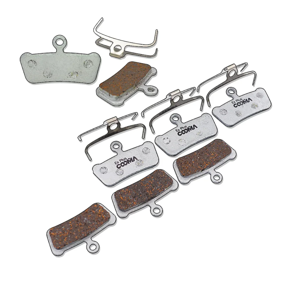AliExpress COOMA SPORT Bicycle Disc Brake Pads for SRAM MTB G2/GUIDE & AVID TRAIL Caliper, 4 Pairs, Ex Plus Aluminum Alloy