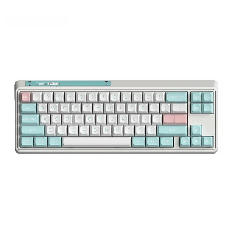 FL · ESPORTS-CMK68-SAM teclado mecânico, sem fio, Bluetooth, com fio, Win, Mac, iPad, Hot Swappable,
