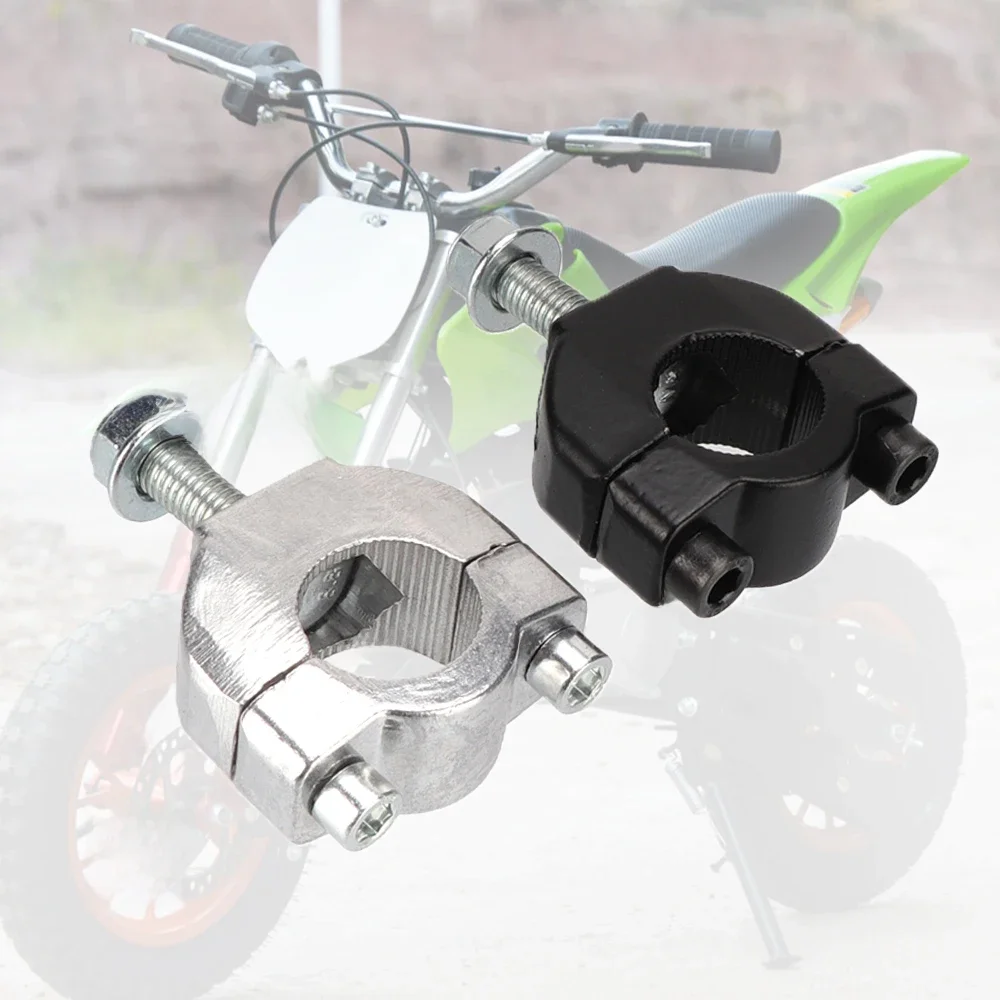 AliExpress NONE For 2-Stroke 47cc 49cc Mini Moto Dirt Bike Moped 7/8'' 22mm Handlebar Risers Adapter Motorcycle Handle Bar Clamp 1 Pair