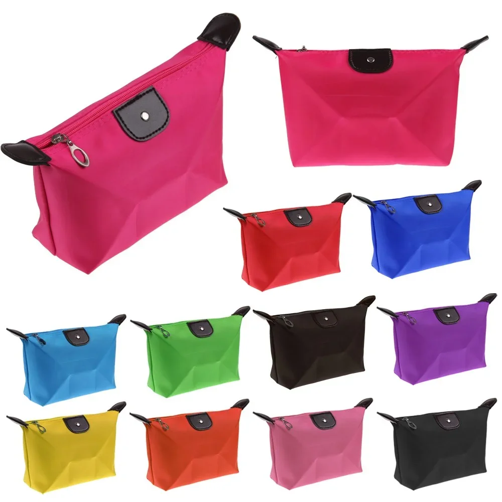 Koreanische Knödel Kosmetik Taschen Reise Handtasche Tragbare Frauen Make-Up Halter Kulturbeutel Wasserdicht Candy Farbige Schönheit Geldbörse