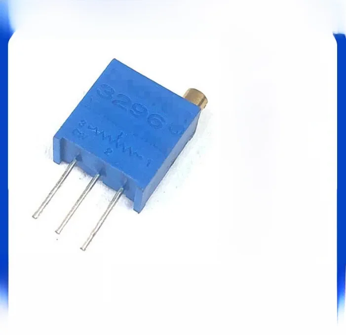 10 szt. 3296W 3296 50 100 200 500 Ohm 1K 2K 5K 10K 20K 50K 100K 200K 500K 1M Ohm 103 100R 200R 500R Trimpot Potencjometr Regulacyjny — zdjęcie 2