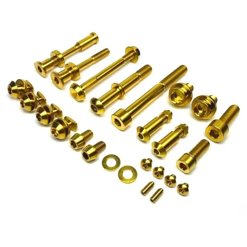 AliExpress NONE Folding bicycle titanium screw for Brompton bike cline Pline titanium screw after 2018