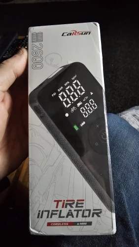 VanVolt AirGo™ Cordless Digital Tyre Inflator - Portable 150 PSI Air Pump photo review