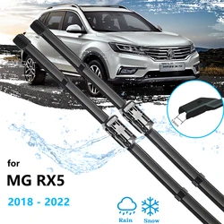 2x For MG RX5 2018 2019 2020 2021 2022 Front Wiper Blade Brushes Frameless Rubber Car Accessories Replacement Parts High Quality