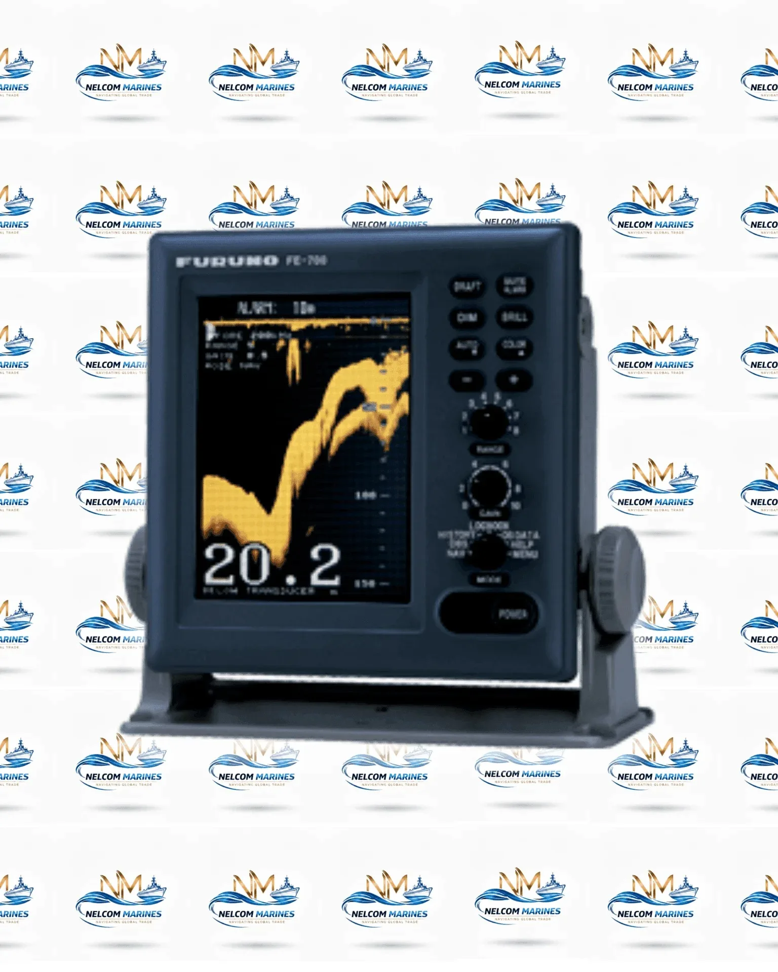 HIGHLY DISCOUNTED Marine Fish Finder - Echo Depth Sounder Color Sonar With Measuring Size Function & Bronze Transducers 0 sold