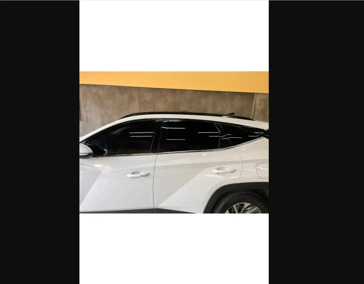 For Hyundai Tucson Chrome Window Streamer 6 Pcs. 2020 And Above Stainless Steel - Chromium Styling Spoiler Diffuser Body Kit