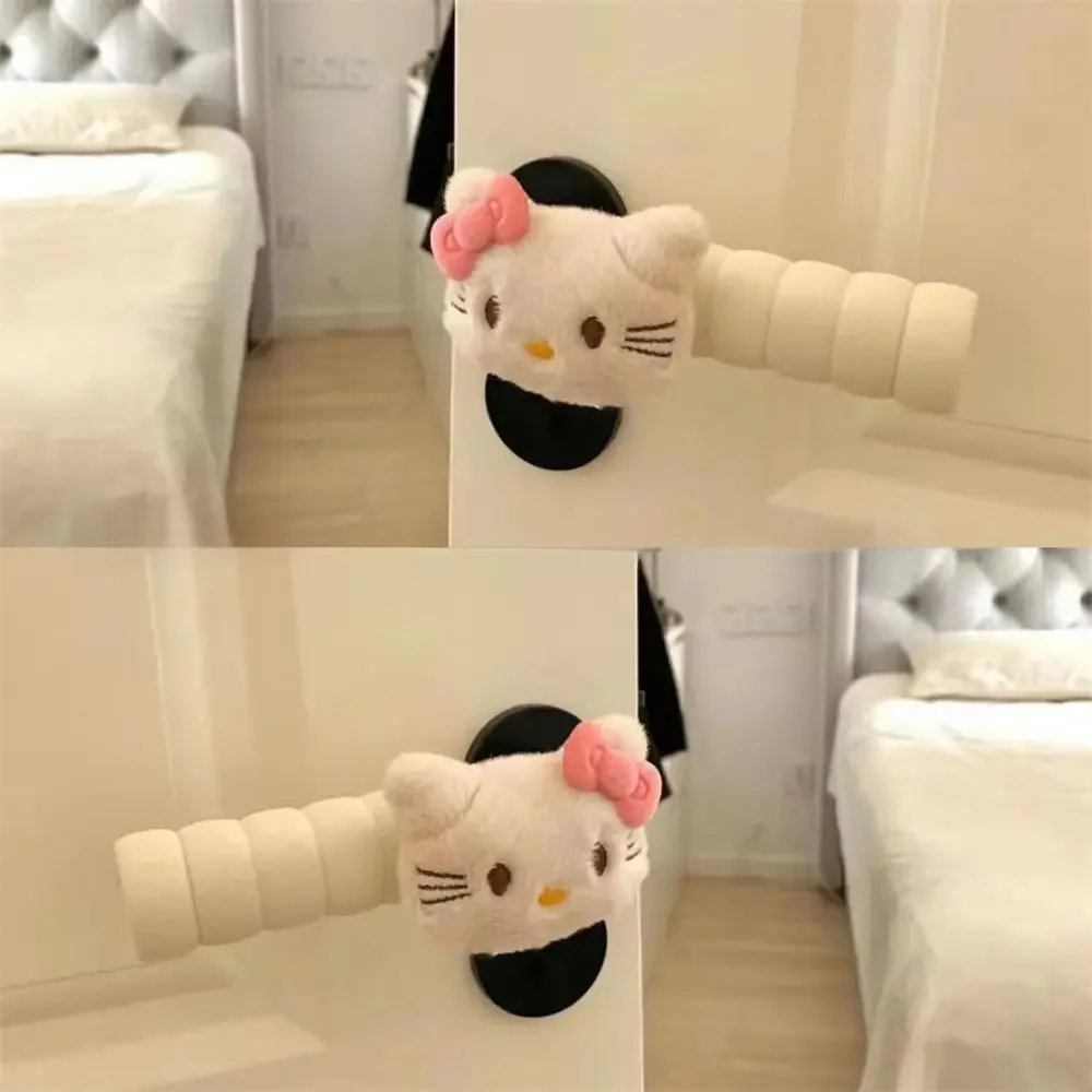Sanurgente Hello Kitty Y2K Handle Protector, Antistatique, Anime Cartoon, Décoration de la maison, Jouets pour chambre d'enfant, Cadeaux pour filles, Kawaii, Mignon